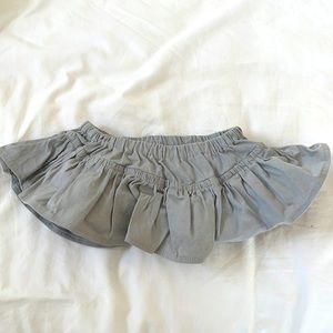 Wil + Frieda ruffle skirt bloomer bottom